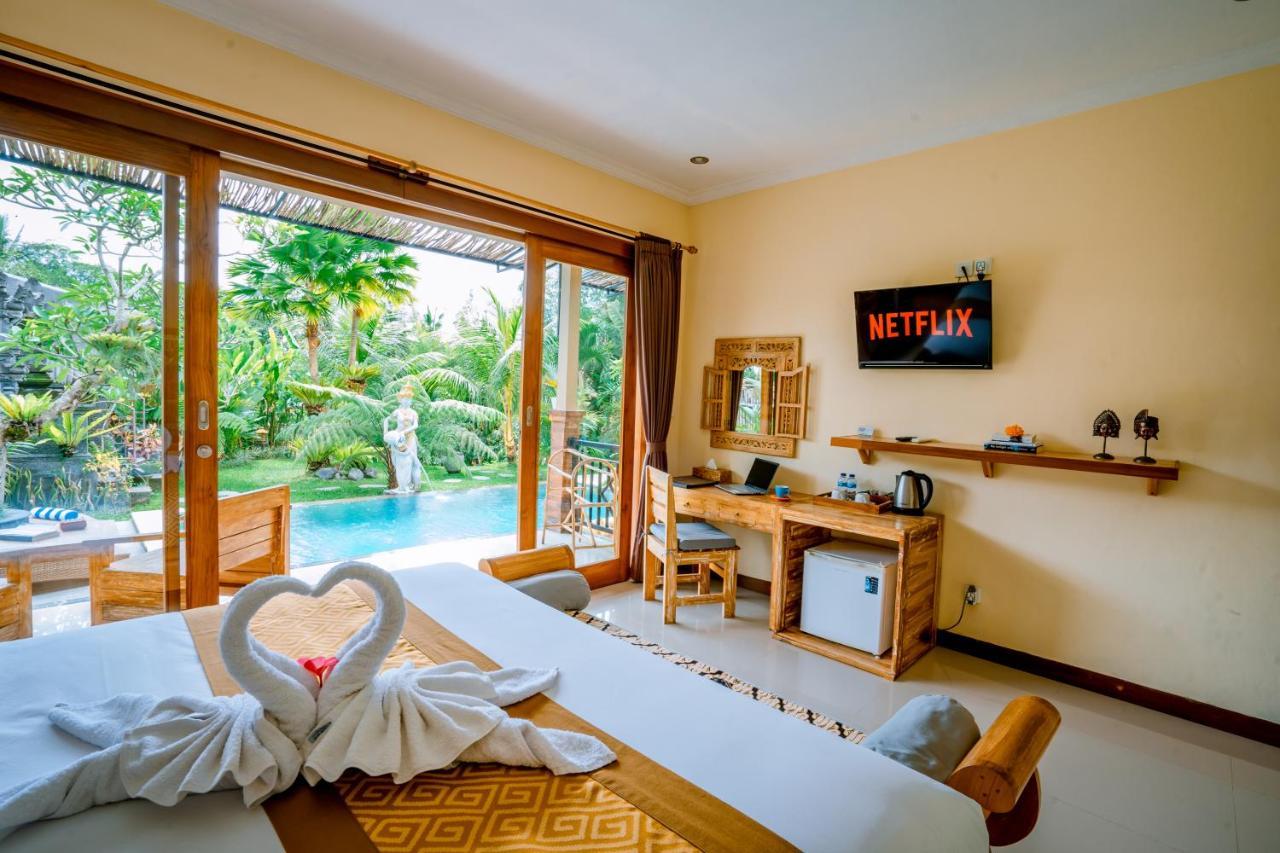 The Aruna Villa By Purely Ubud Exterior foto